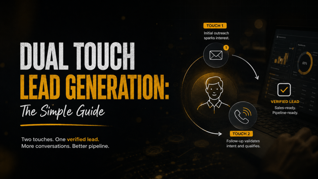 How Dual Touch Lead Generation Gets You Better Leads